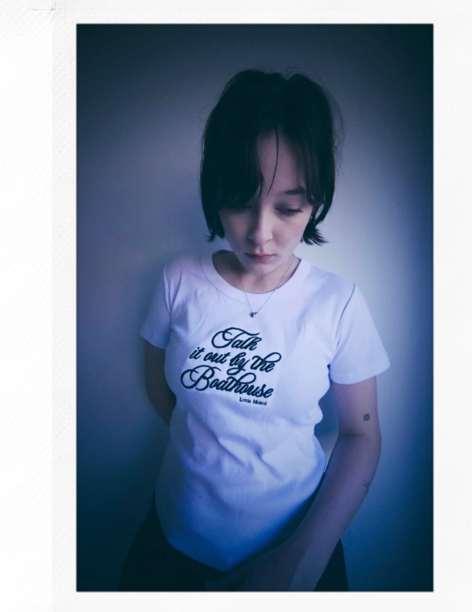 "Talk It Out By The Boathouse" Baby Tee