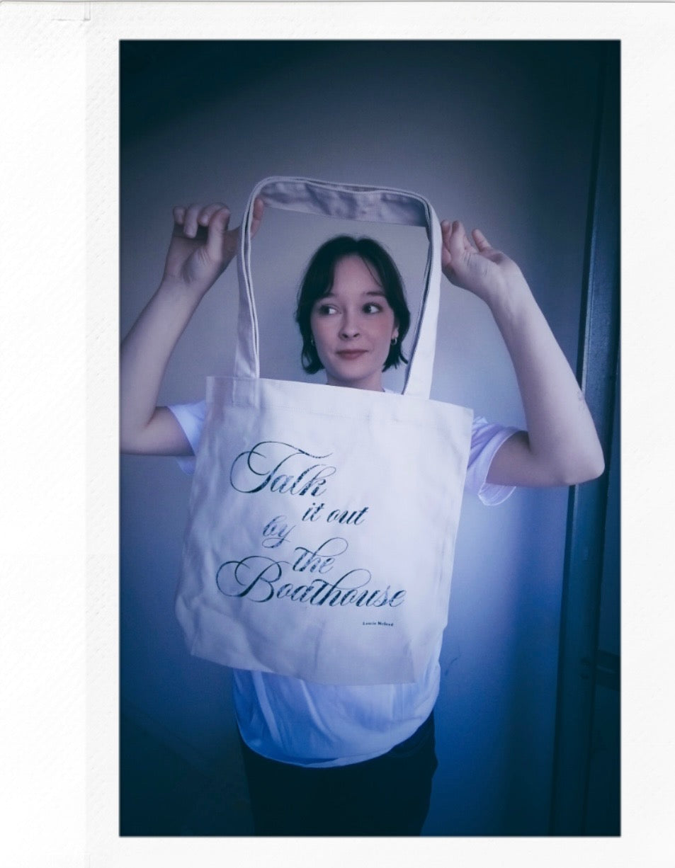 "Talk It Out By The Boathouse" Tote